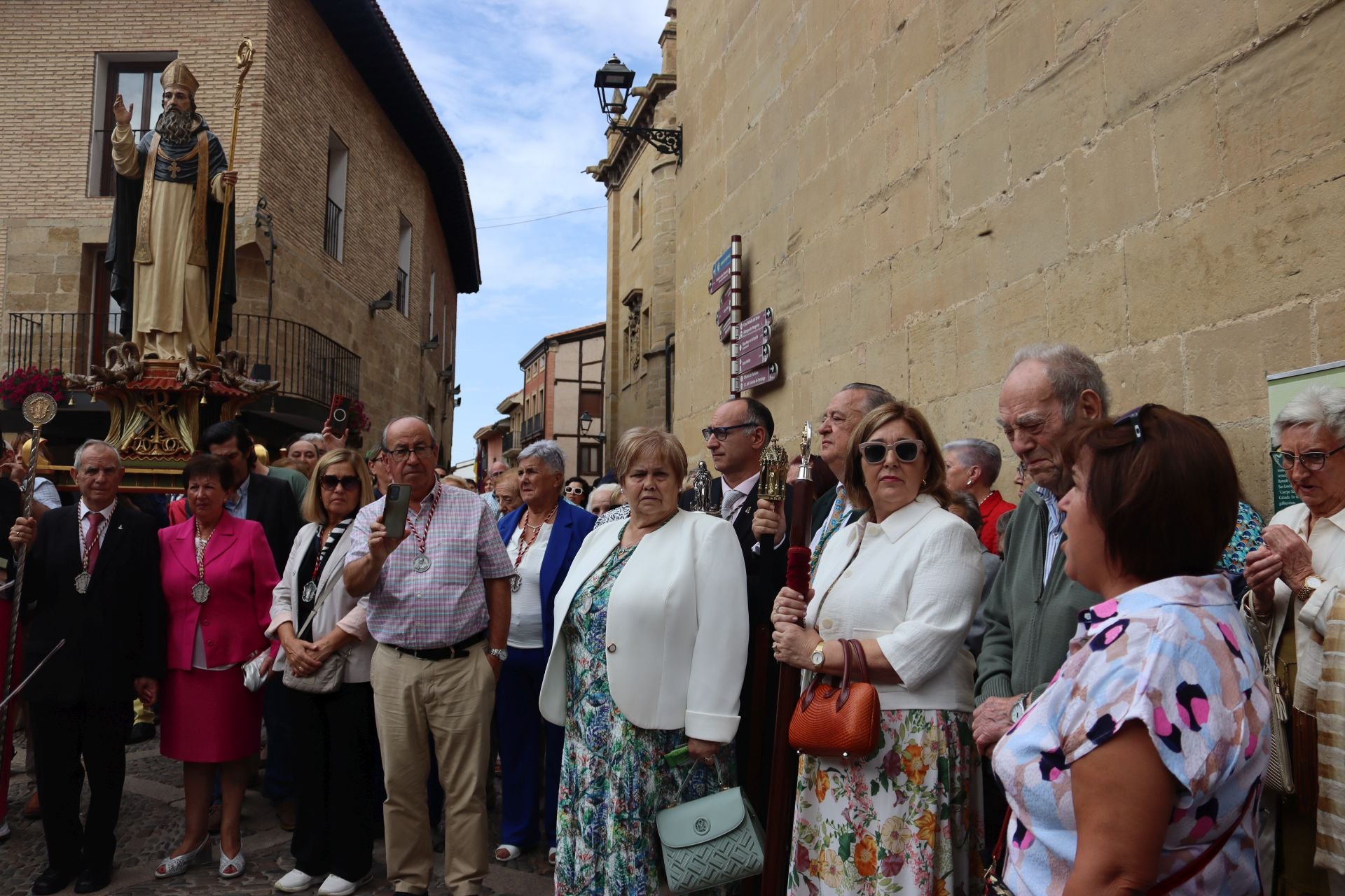 Procesión de San Jerónimo Hermosilla en Santo Domingo de la Calzada