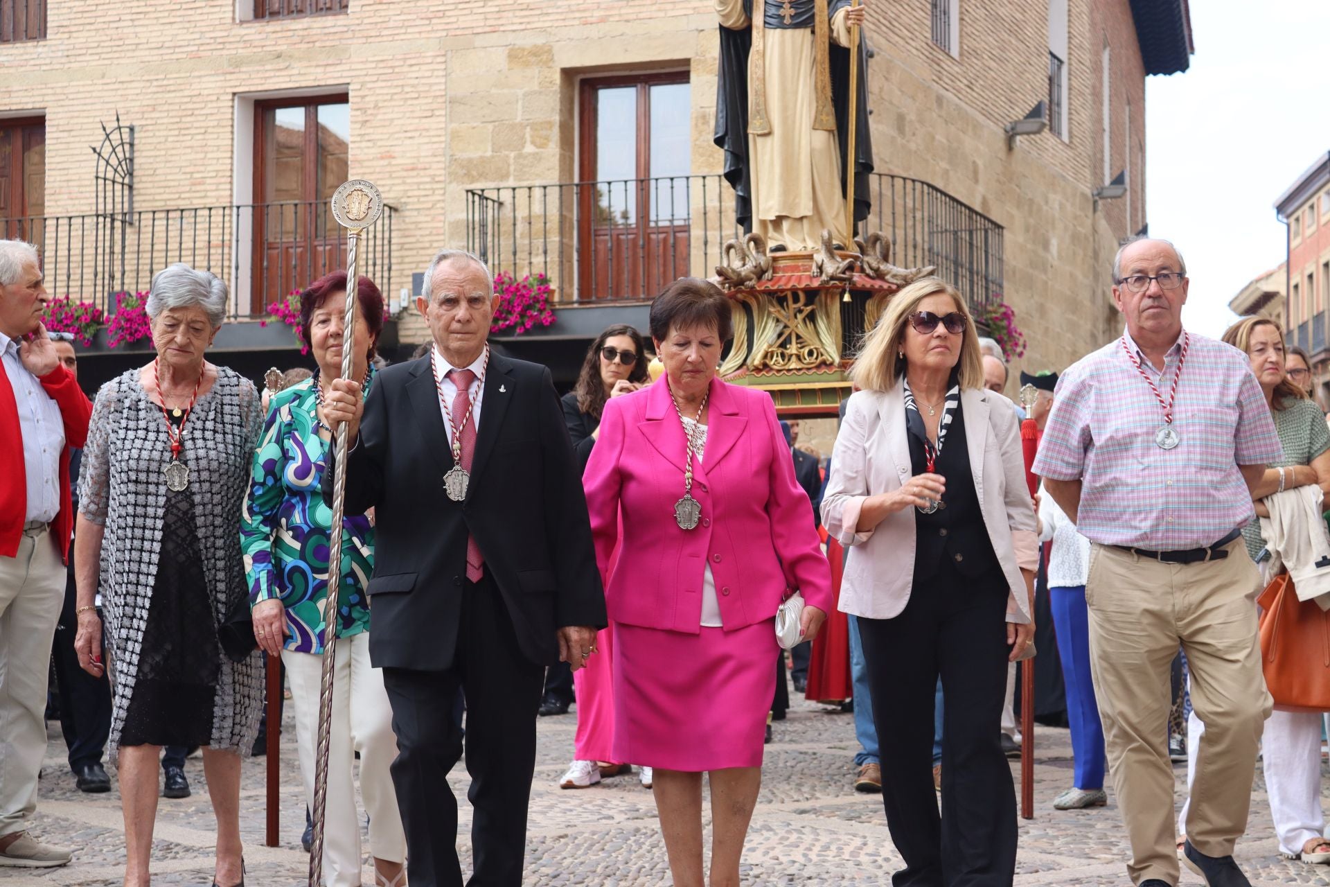 Procesión de San Jerónimo Hermosilla en Santo Domingo de la Calzada