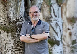 Julio Irigoyen posa minutos antes de esta entrevista.