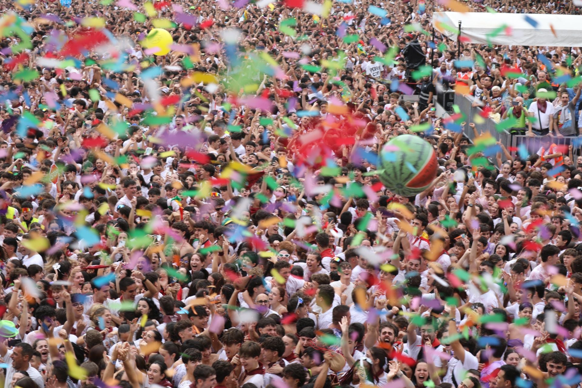 Así se ha vivido el cohete de San Mateo