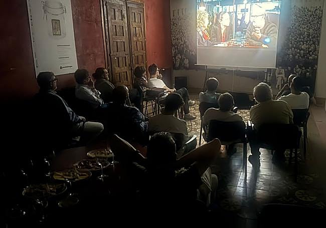 Pase de 'Las gafas de Isabel Coixet' en la Casa de la Imagen de Logroño.