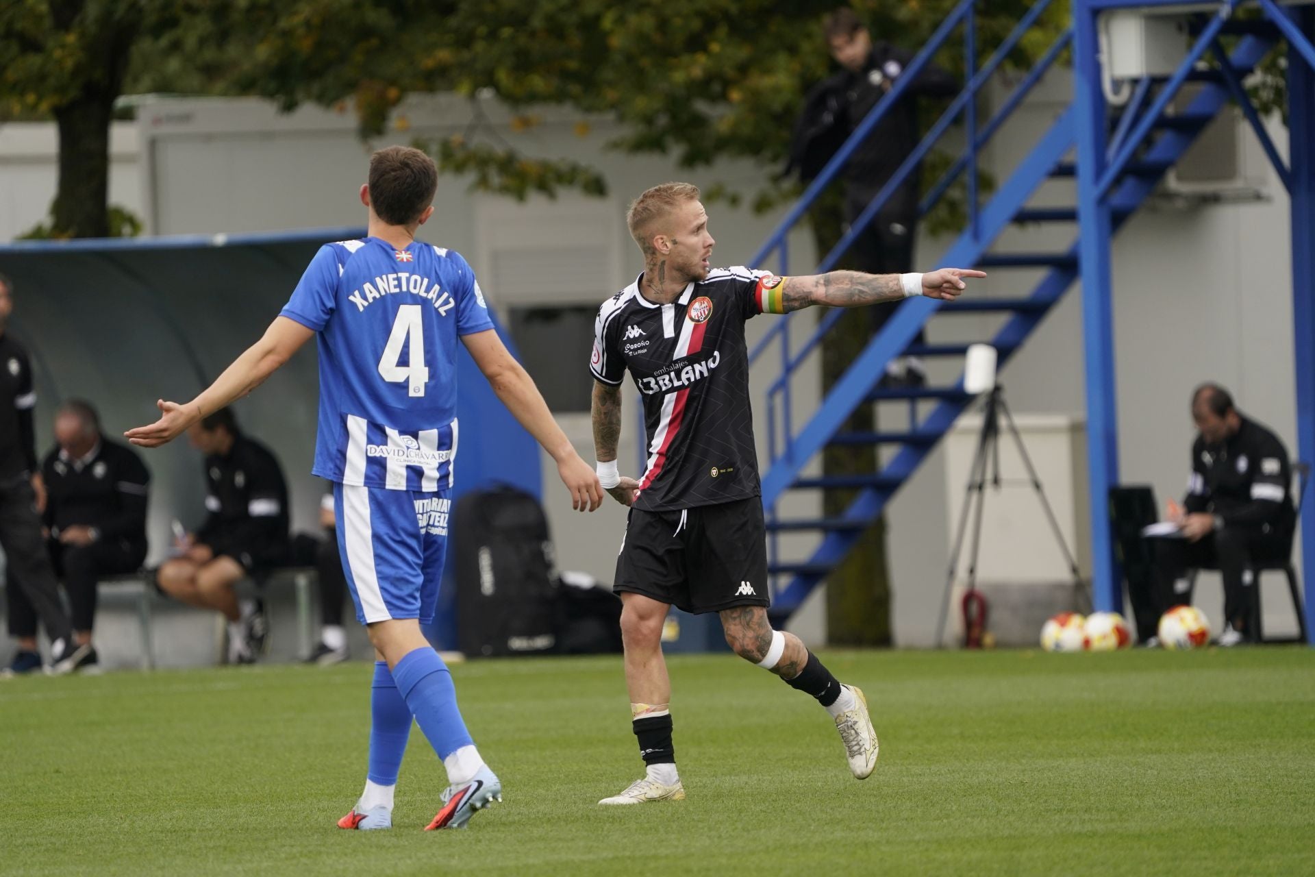 El partido del Alavés B-SD Logroñés