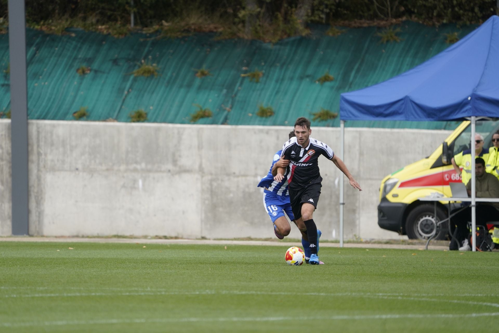 El partido del Alavés B-SD Logroñés