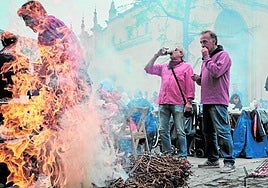 El Certamen de Chuletas al Sarmiento, en la plaza del Mercado.