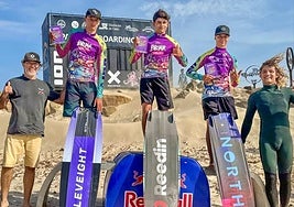 El riojano Hugo Renedo Hoyo se proclama campeón de España junior de 'kitesurf' en la modalidad 'big air'