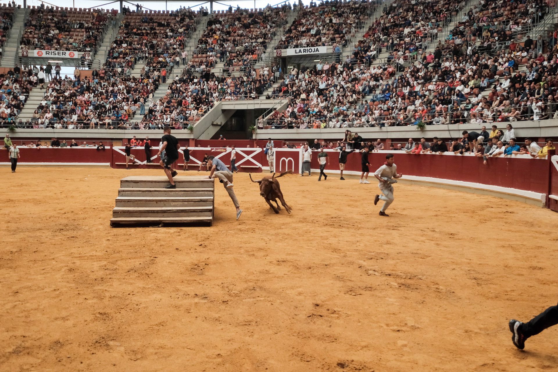 Las imágenes de las primeras vaquillas