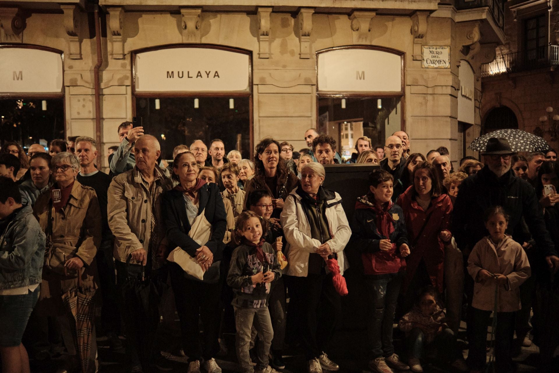 El desfile de carrozas por Logroño