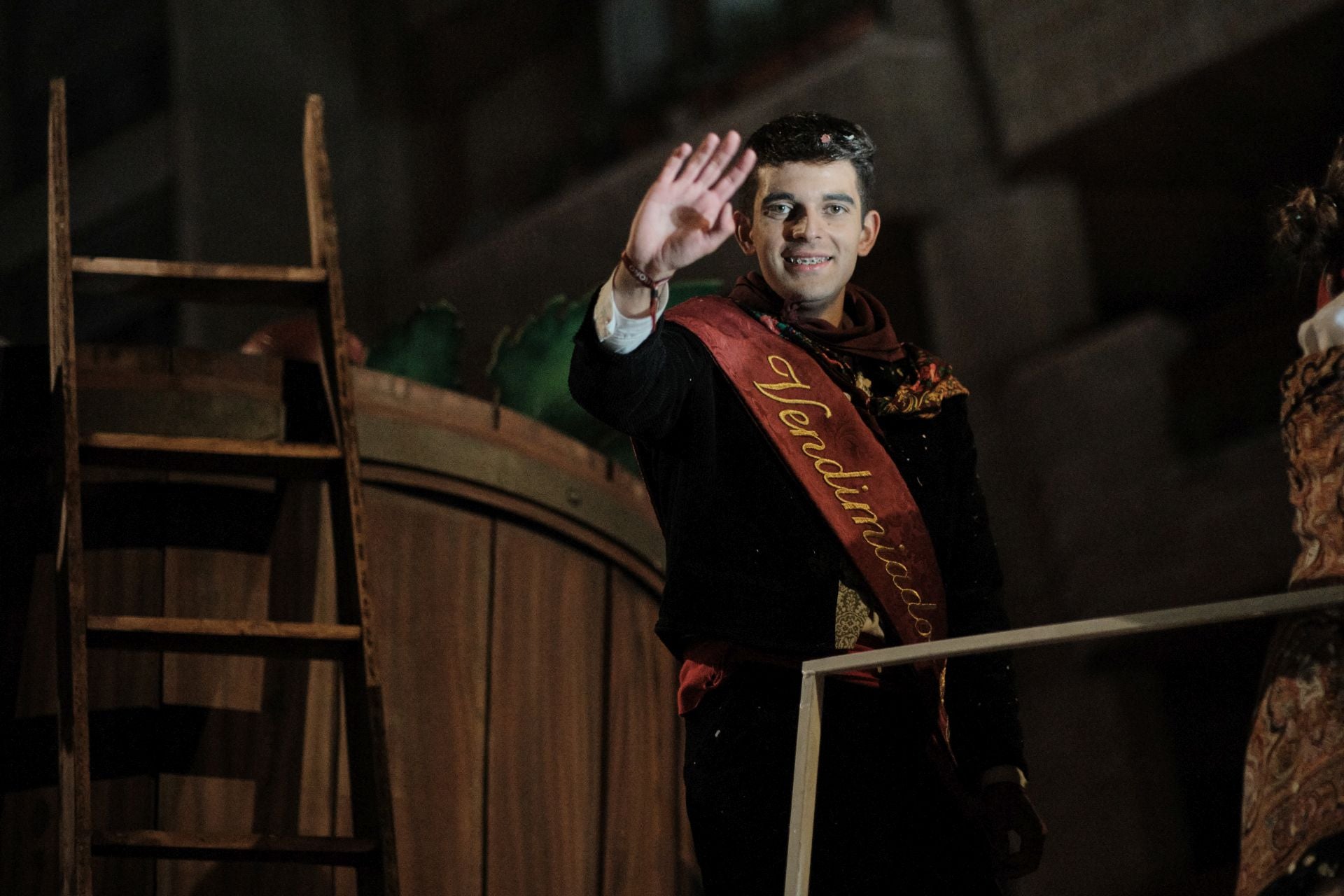 El desfile de carrozas por Logroño