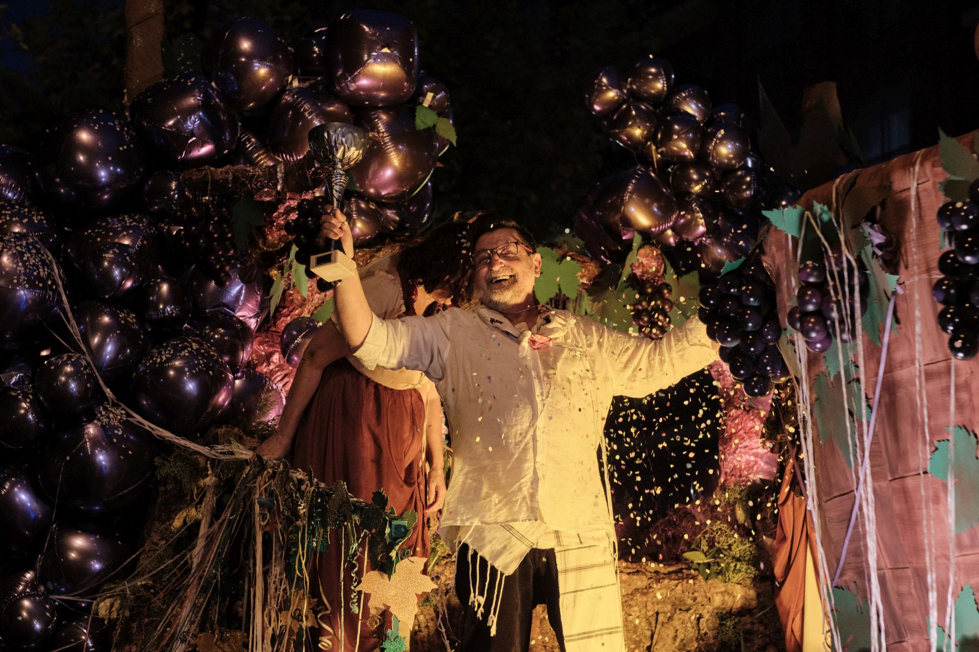 El desfile de carrozas por Logroño