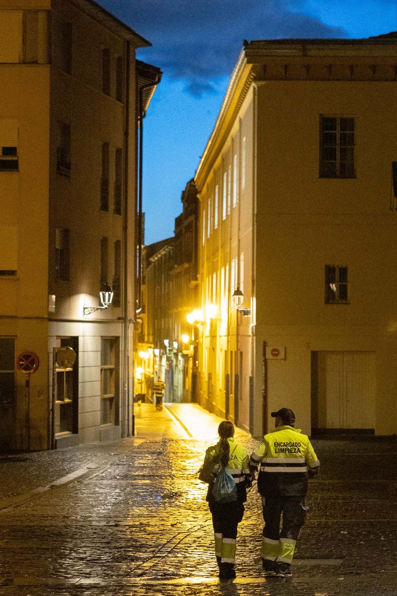 El trabajo de Logroño Limpio en San Mateo