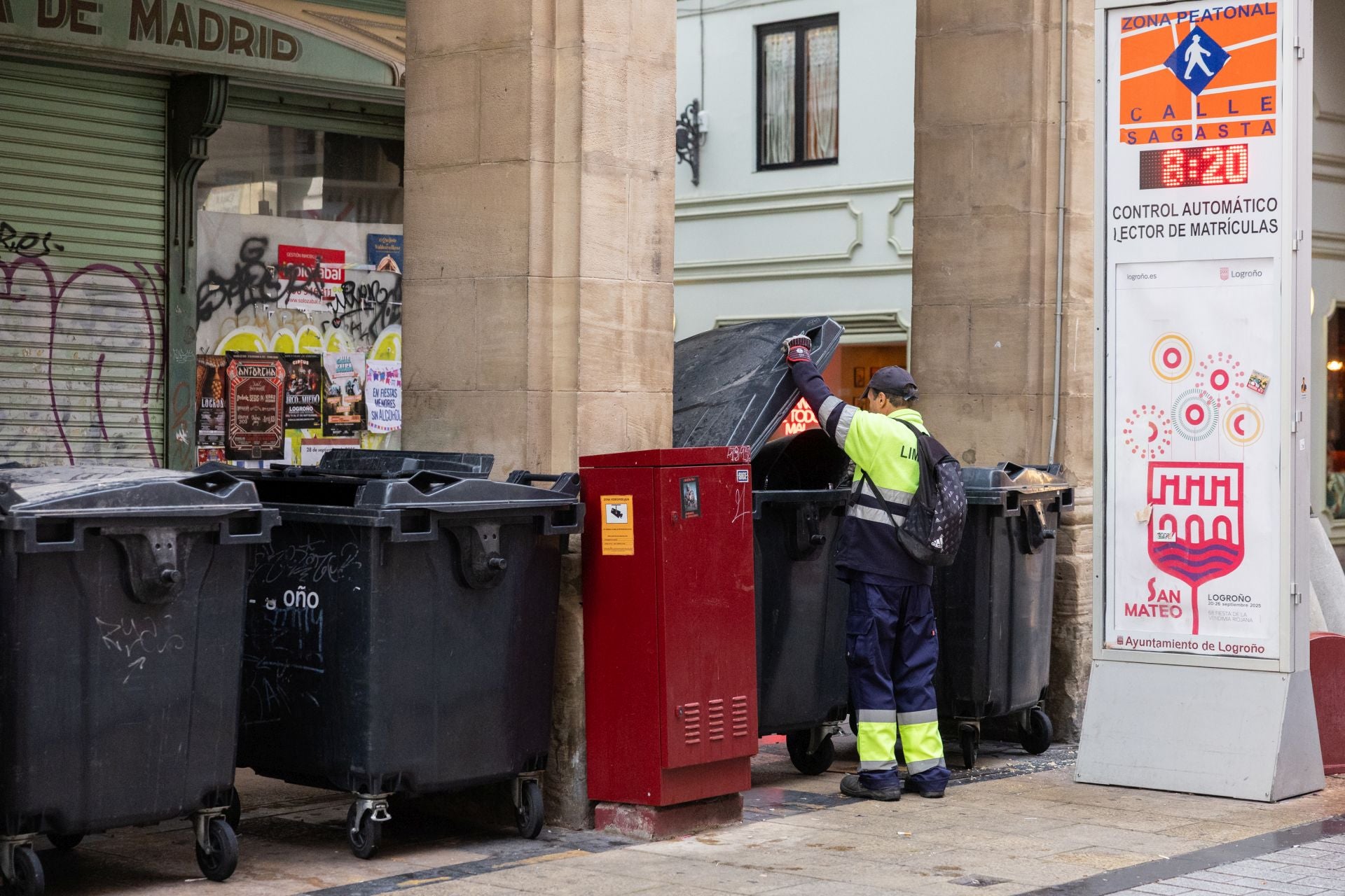 El trabajo de Logroño Limpio en San Mateo