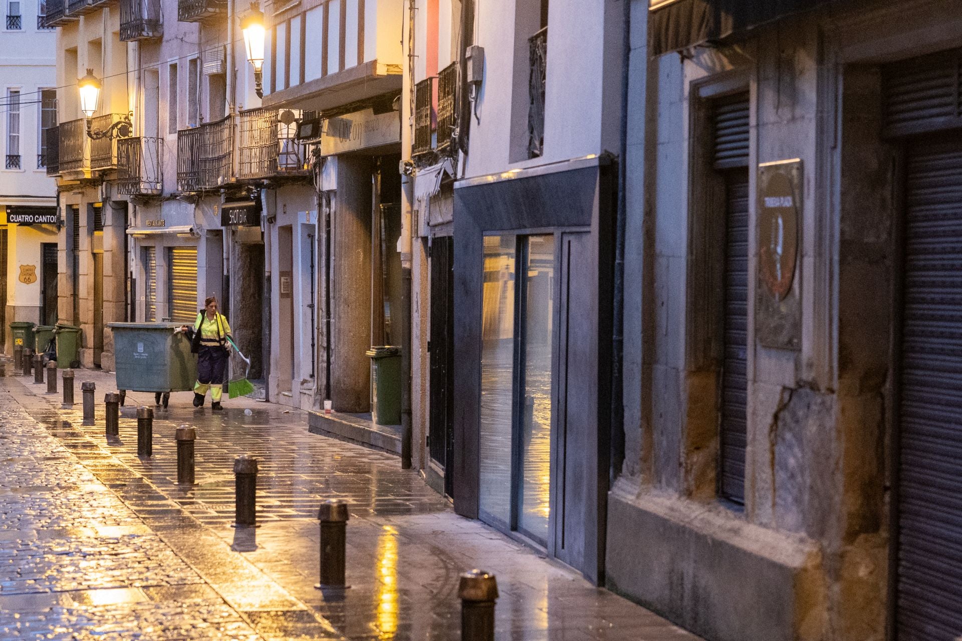 El trabajo de Logroño Limpio en San Mateo