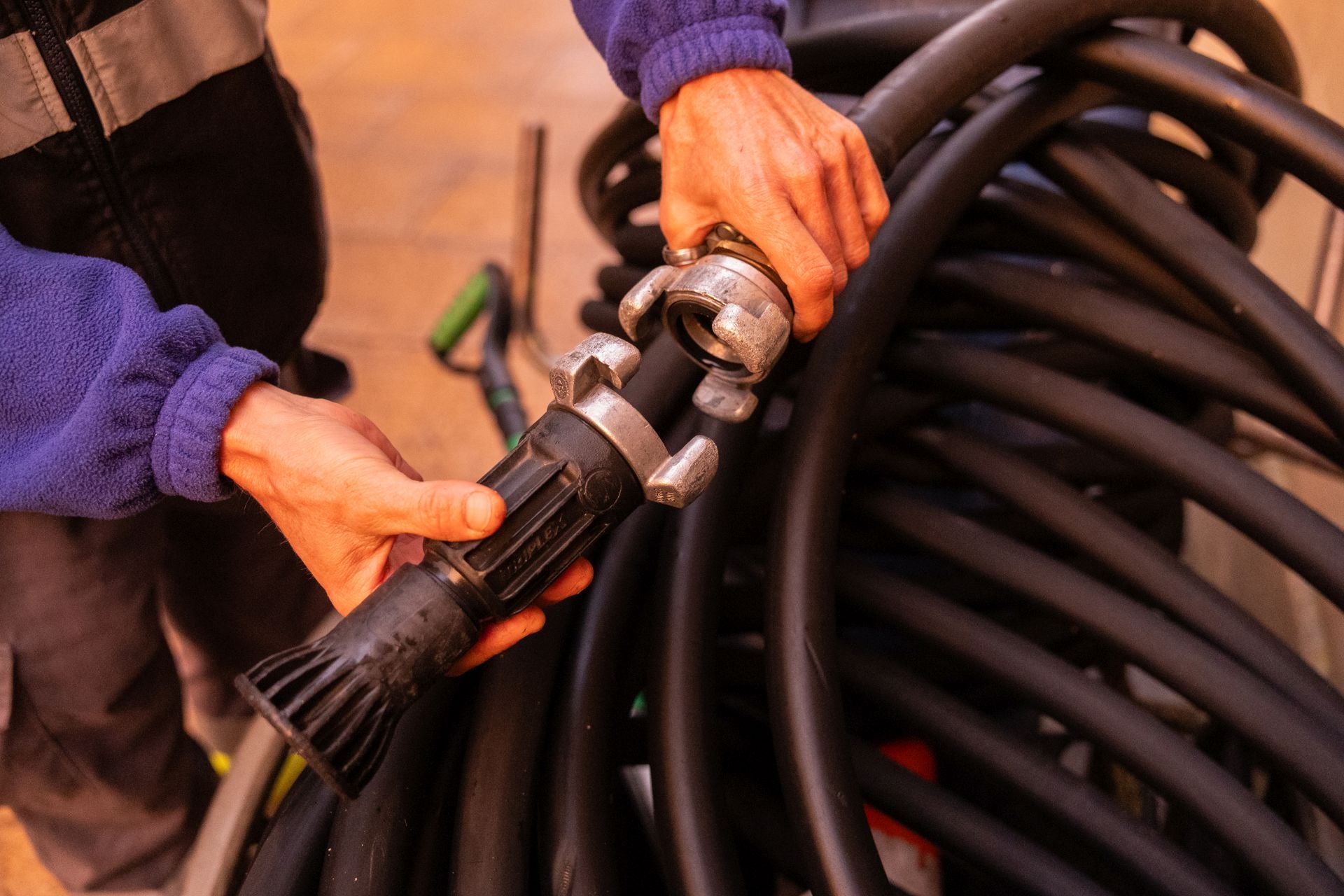 El trabajo de Logroño Limpio en San Mateo