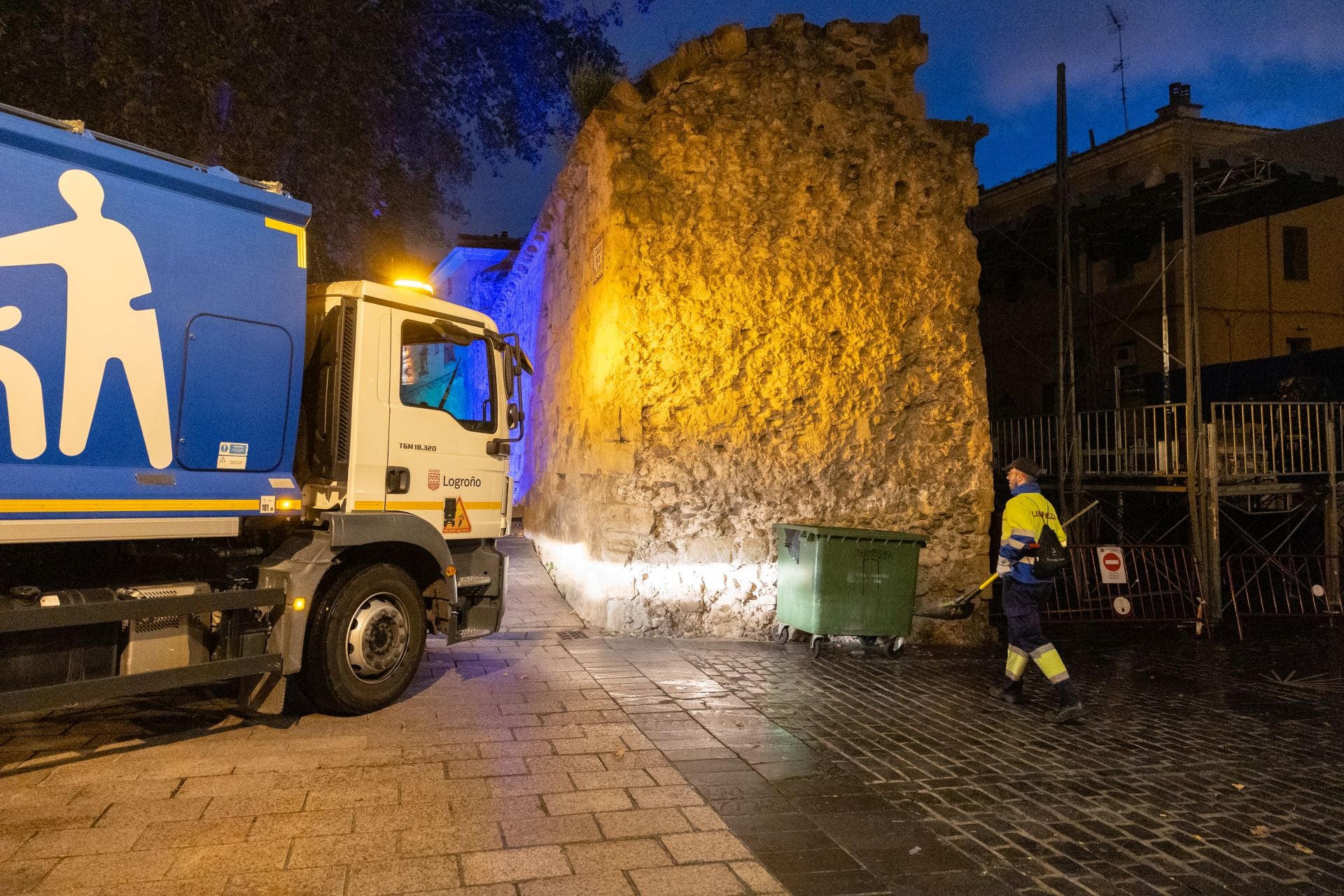 El trabajo de Logroño Limpio en San Mateo