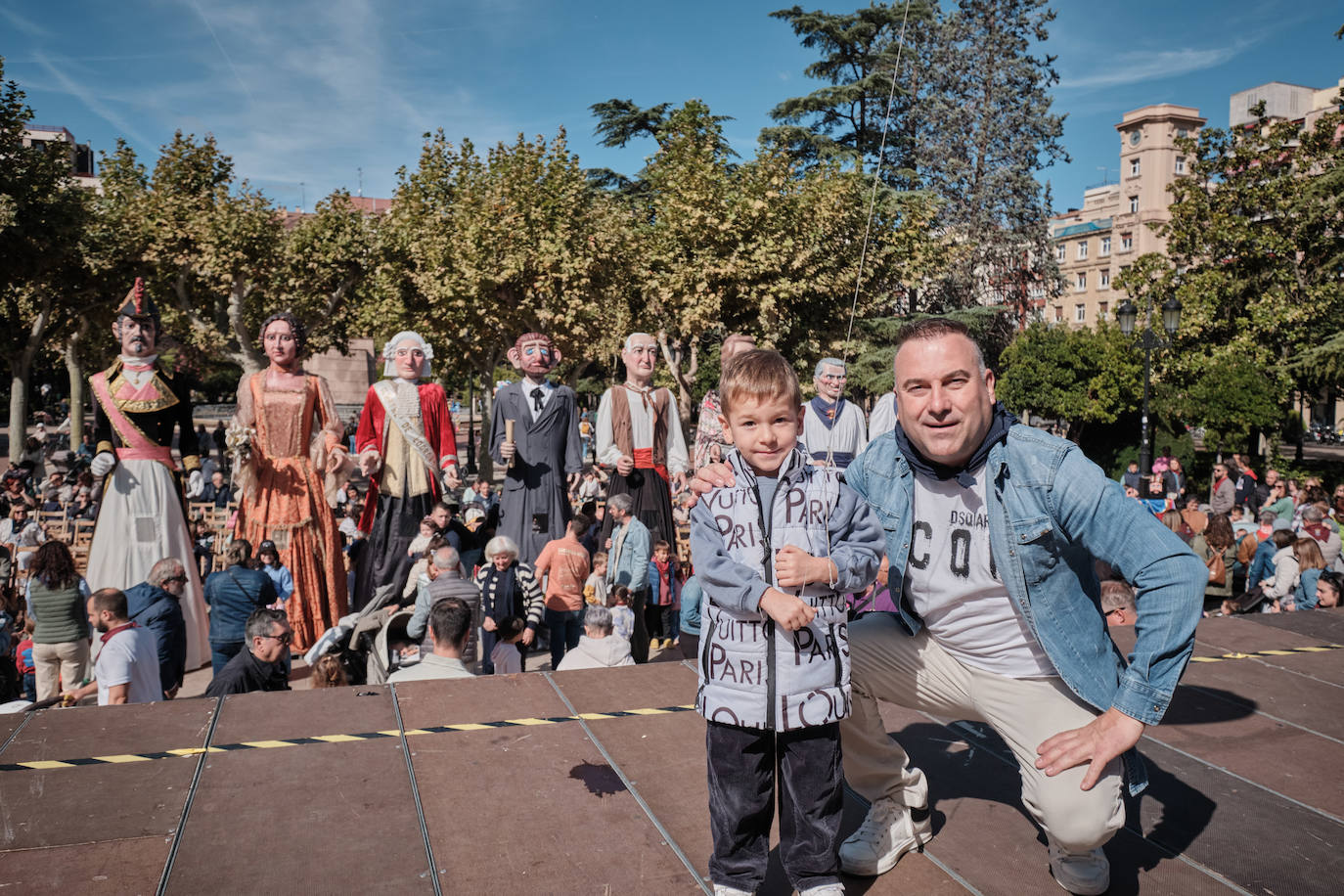 Logroño se llena de música, gigantes y sabores por San Mateo