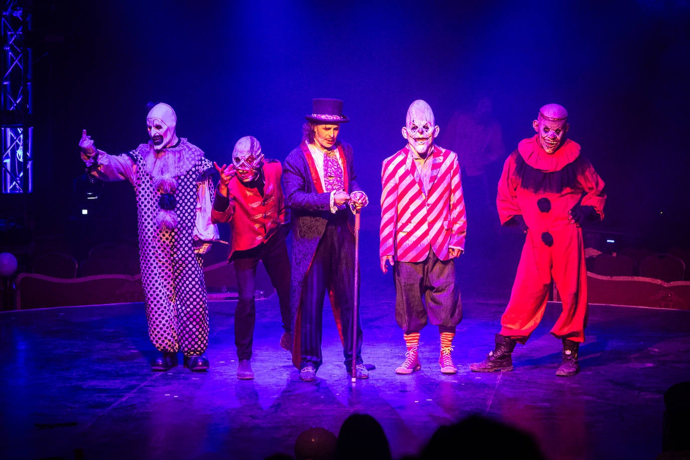 Las imágenes del Circo del Miedo en Logroño