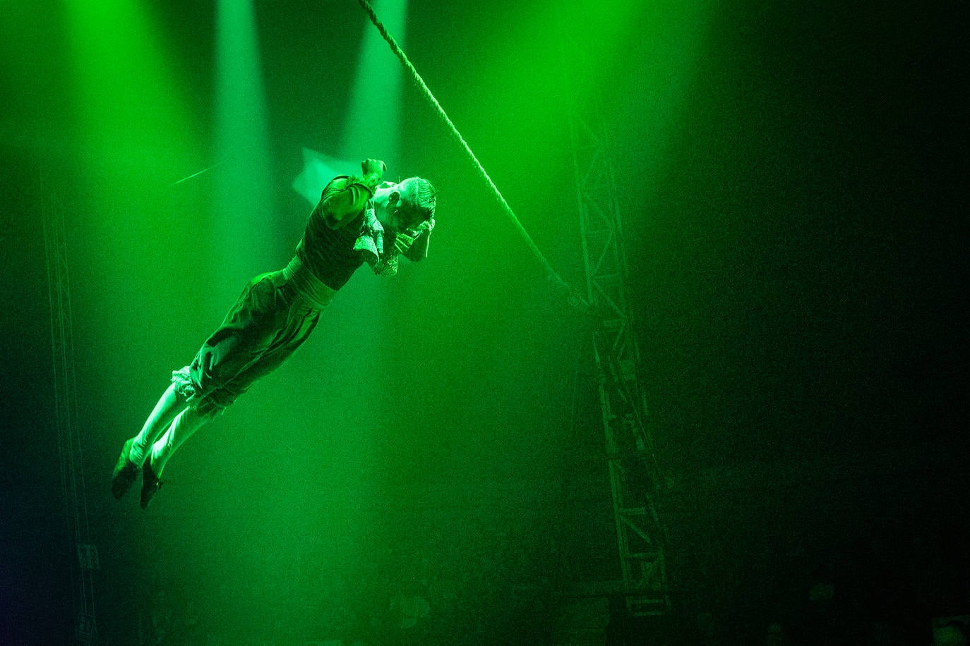 Las imágenes del Circo del Miedo en Logroño