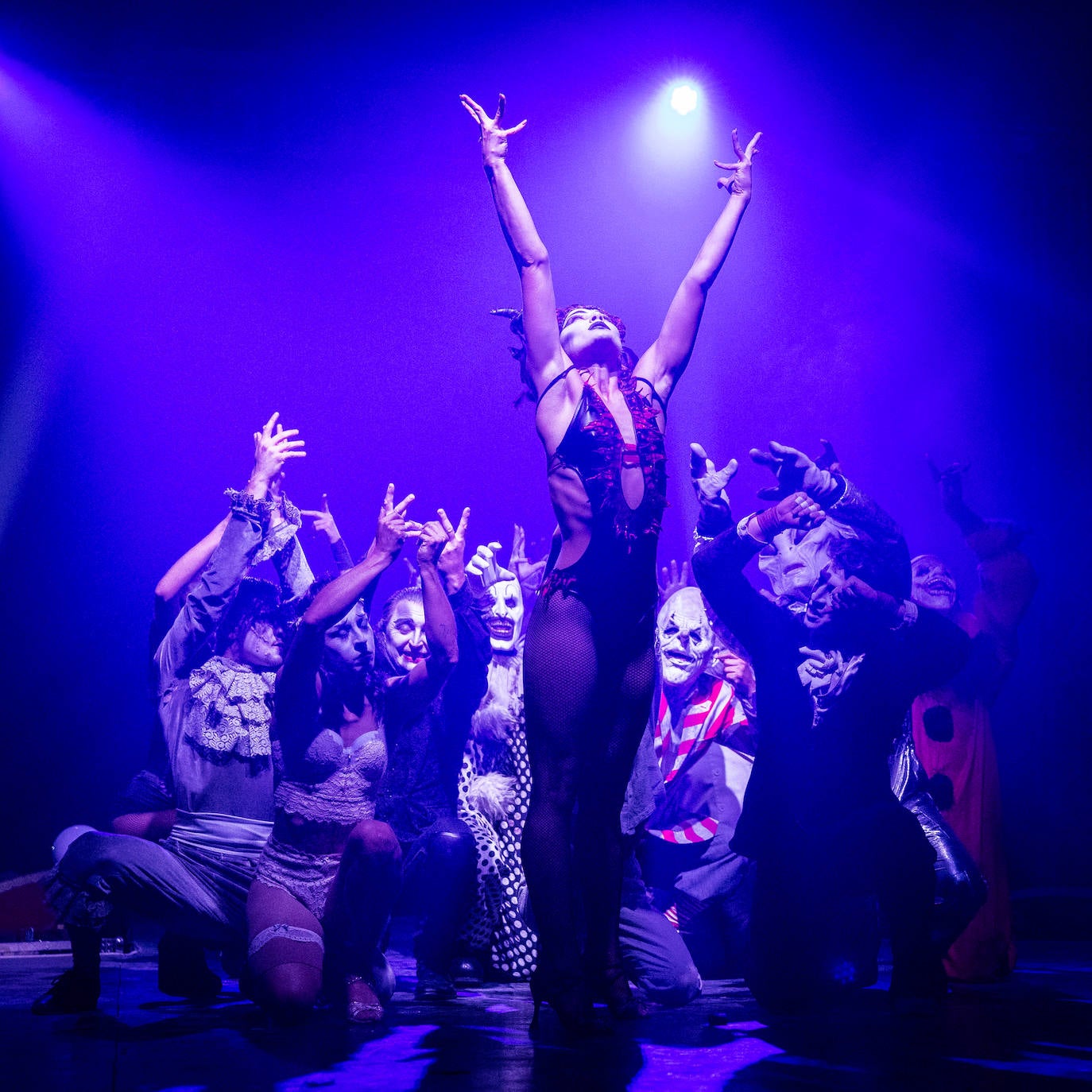 Las imágenes del Circo del Miedo en Logroño