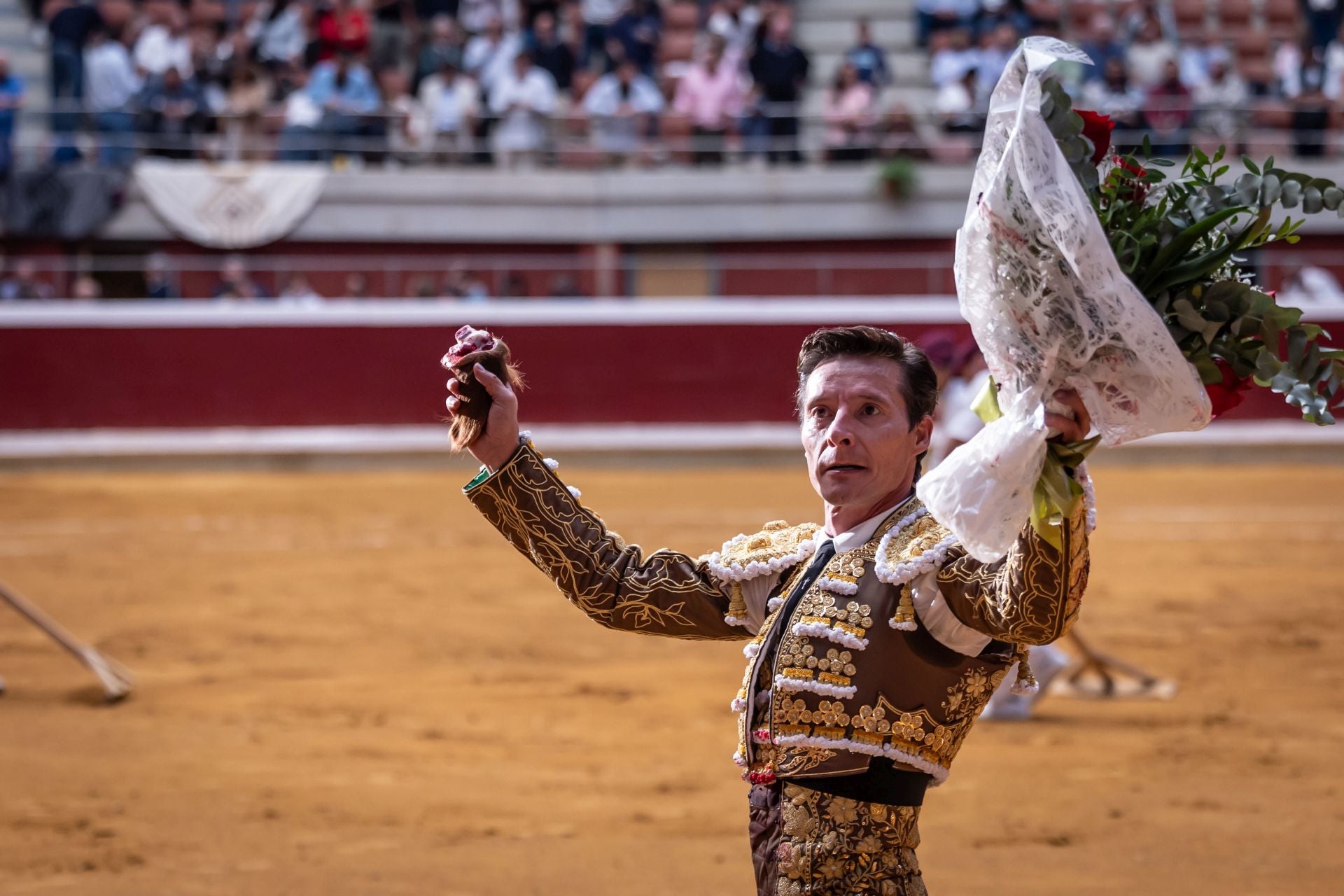 Las imágenes del mano a mano entre Urdiales y Palacio