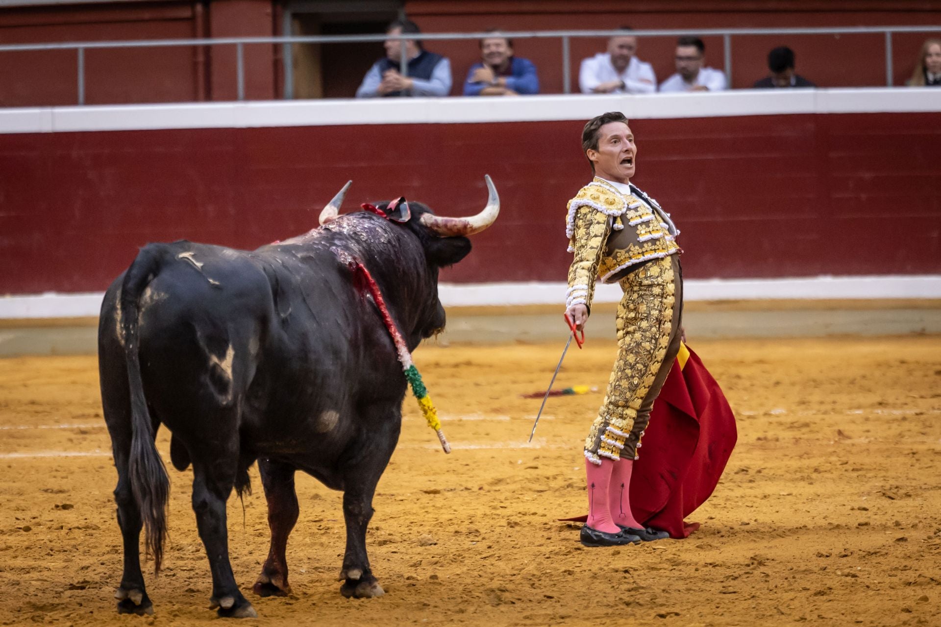 Las imágenes del mano a mano entre Urdiales y Palacio