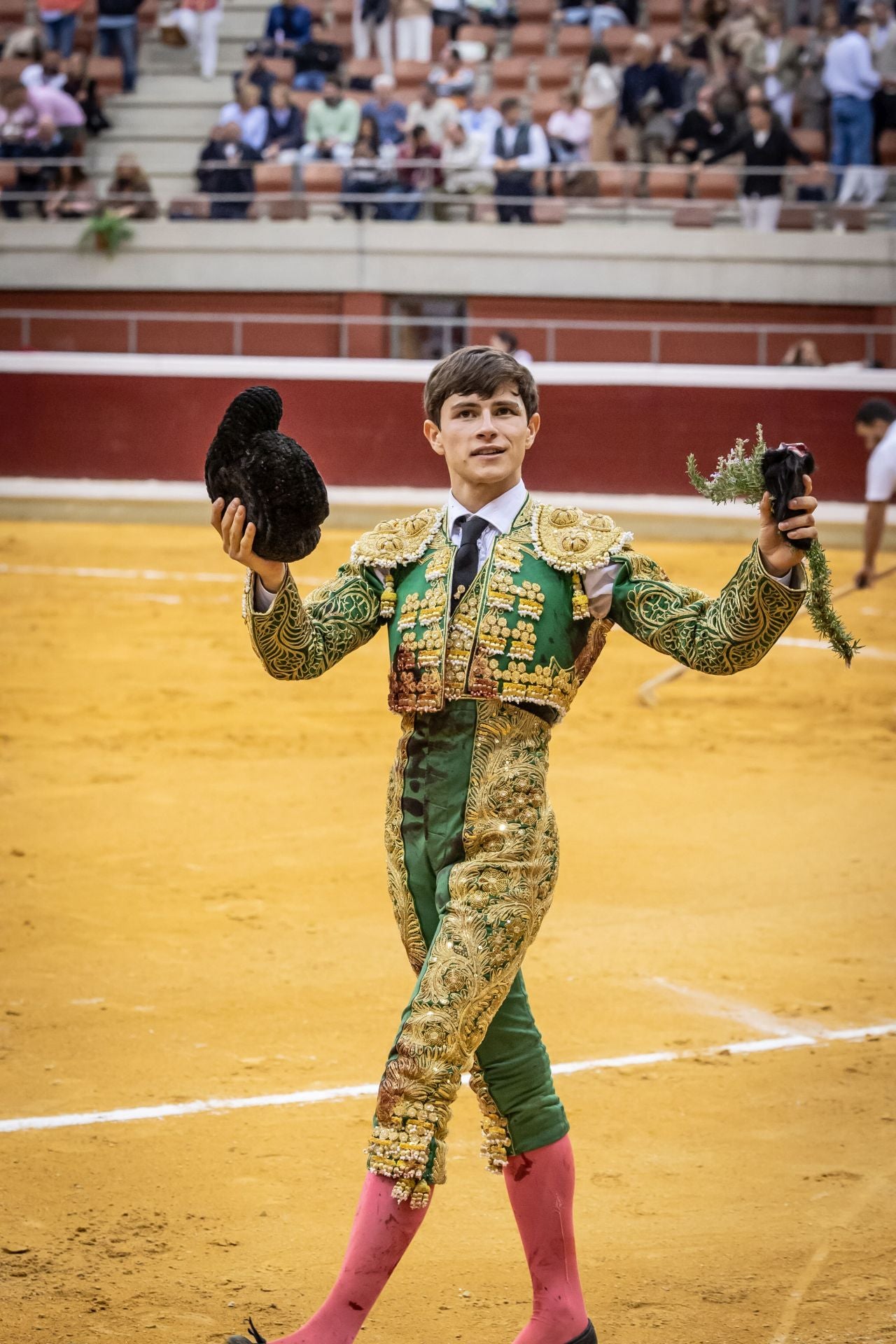 Las imágenes del mano a mano entre Urdiales y Palacio