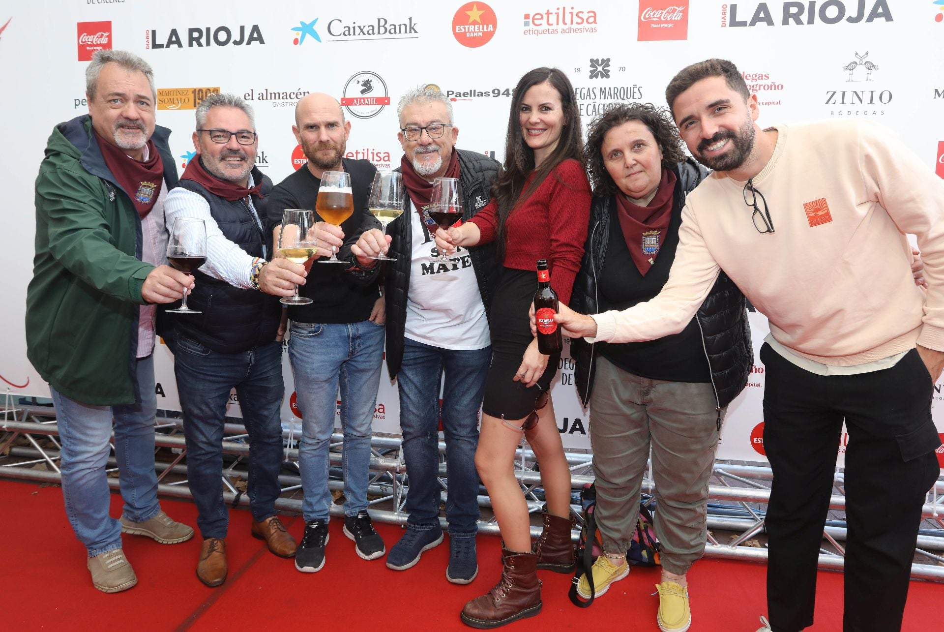 José Antonio Jorge, Jesús Izquierdo, Joaquín Sánchez, Julián Herráiz, Estela Pavón, Yolanda López y Javier Rubio. 
