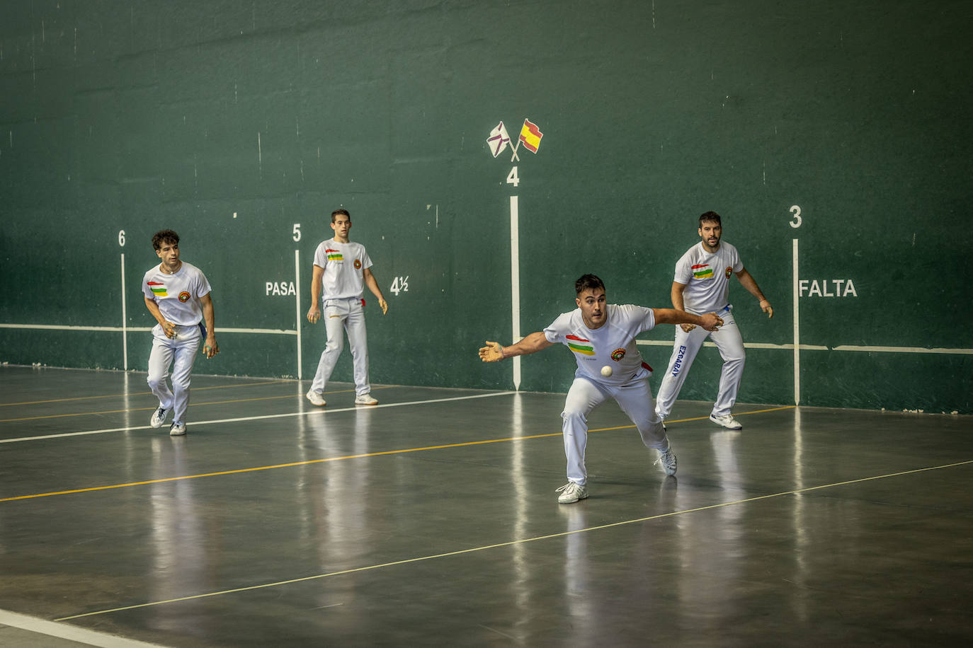 Las imágenes de la final del torneo de pelota de La Vendimia