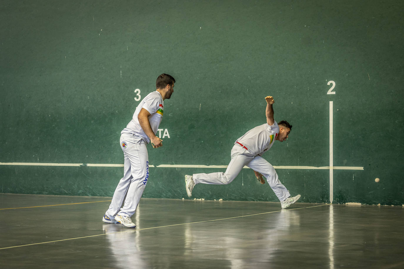 Las imágenes de la final del torneo de pelota de La Vendimia