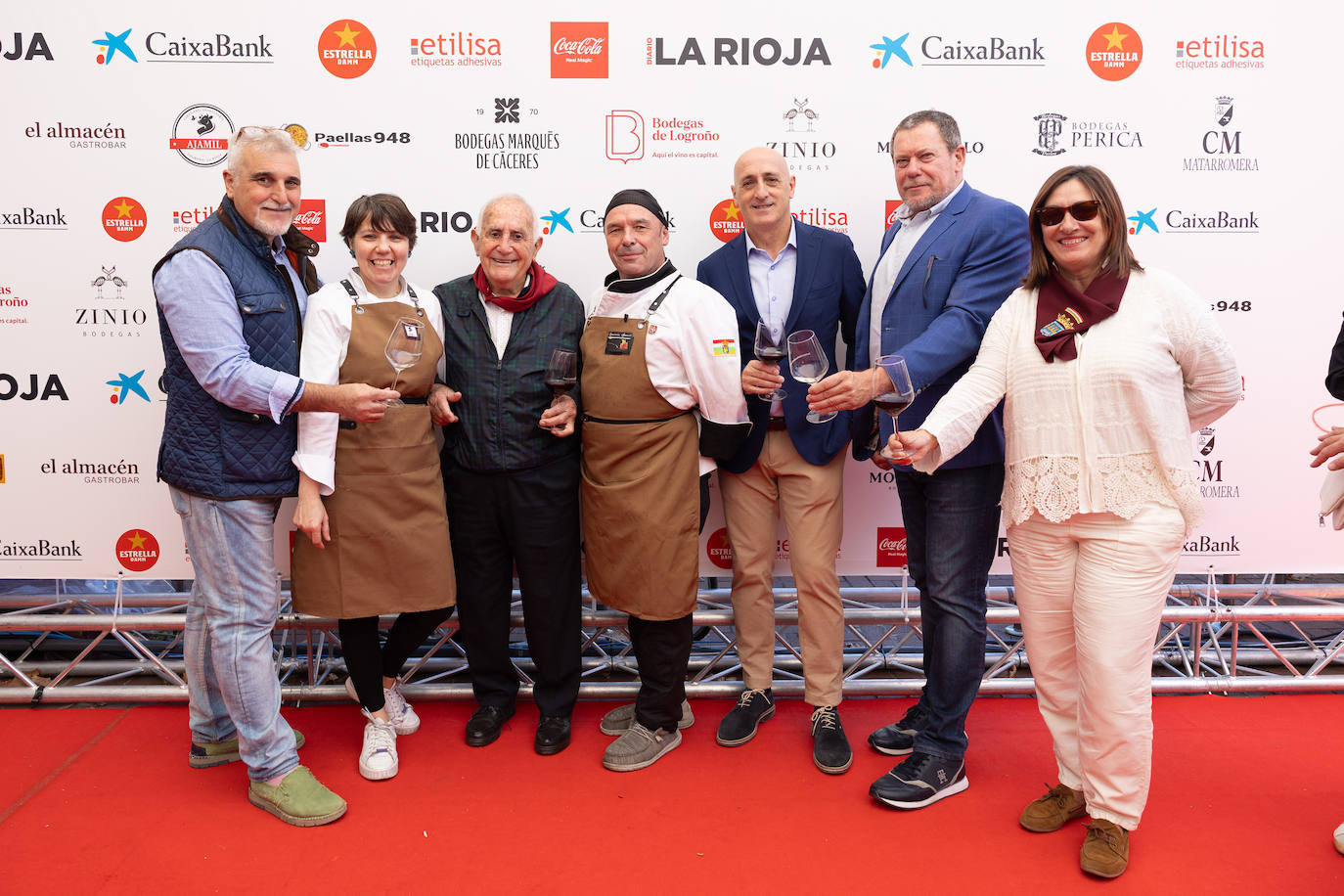 Alejandro Muga, Patricia Calvo, Fernando Reinares, Carlos Ajamil, José María Nieves, Juan Padrell y Merche Cerrolaza.