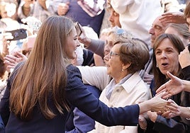 Las imágenes de la primera visita de la princesa Leonor a Viana