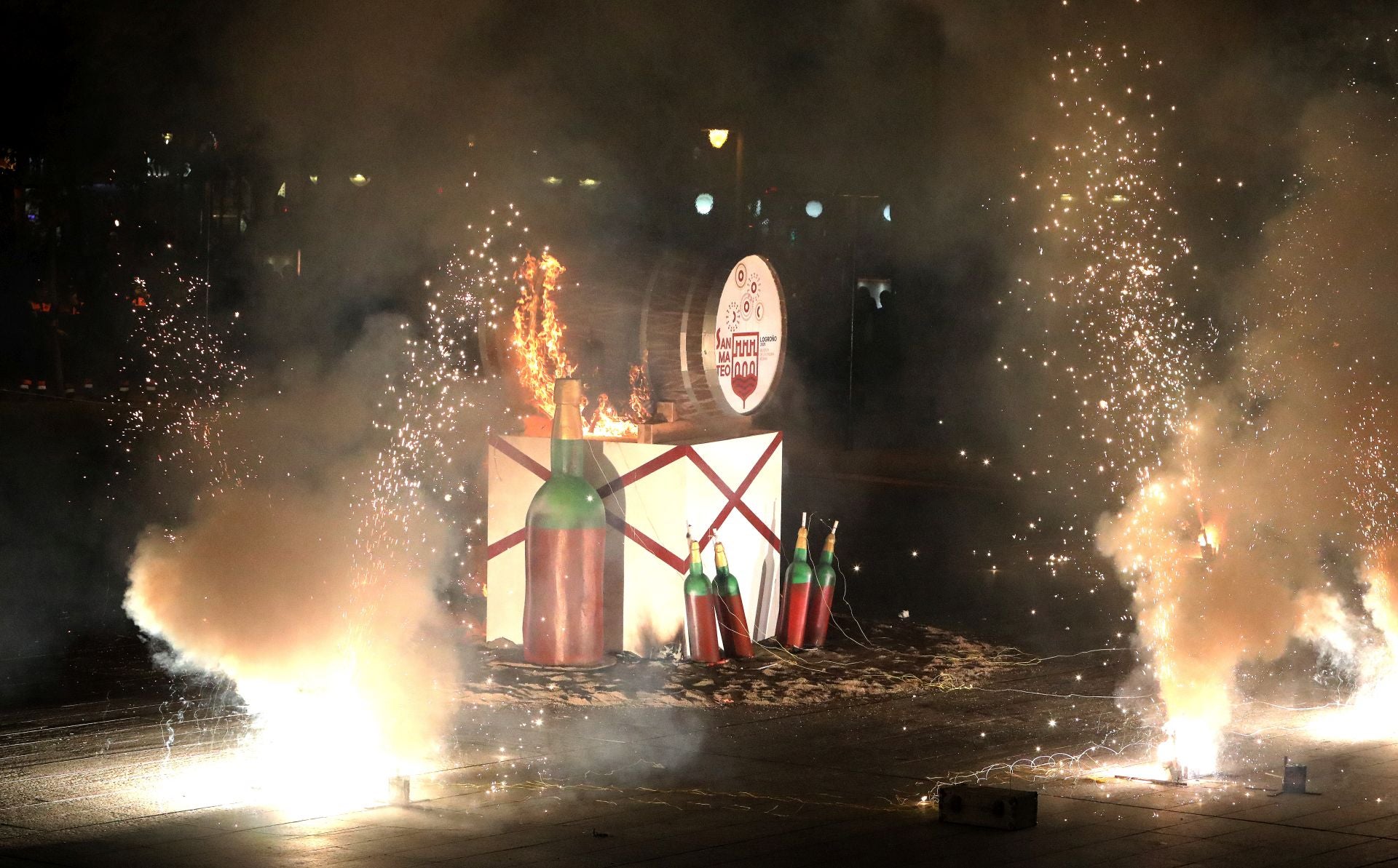 Las imágenes de la Quema de la Cuba