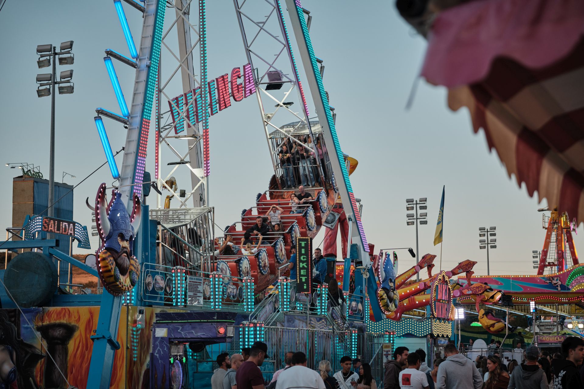 Las imágenes de las barracas