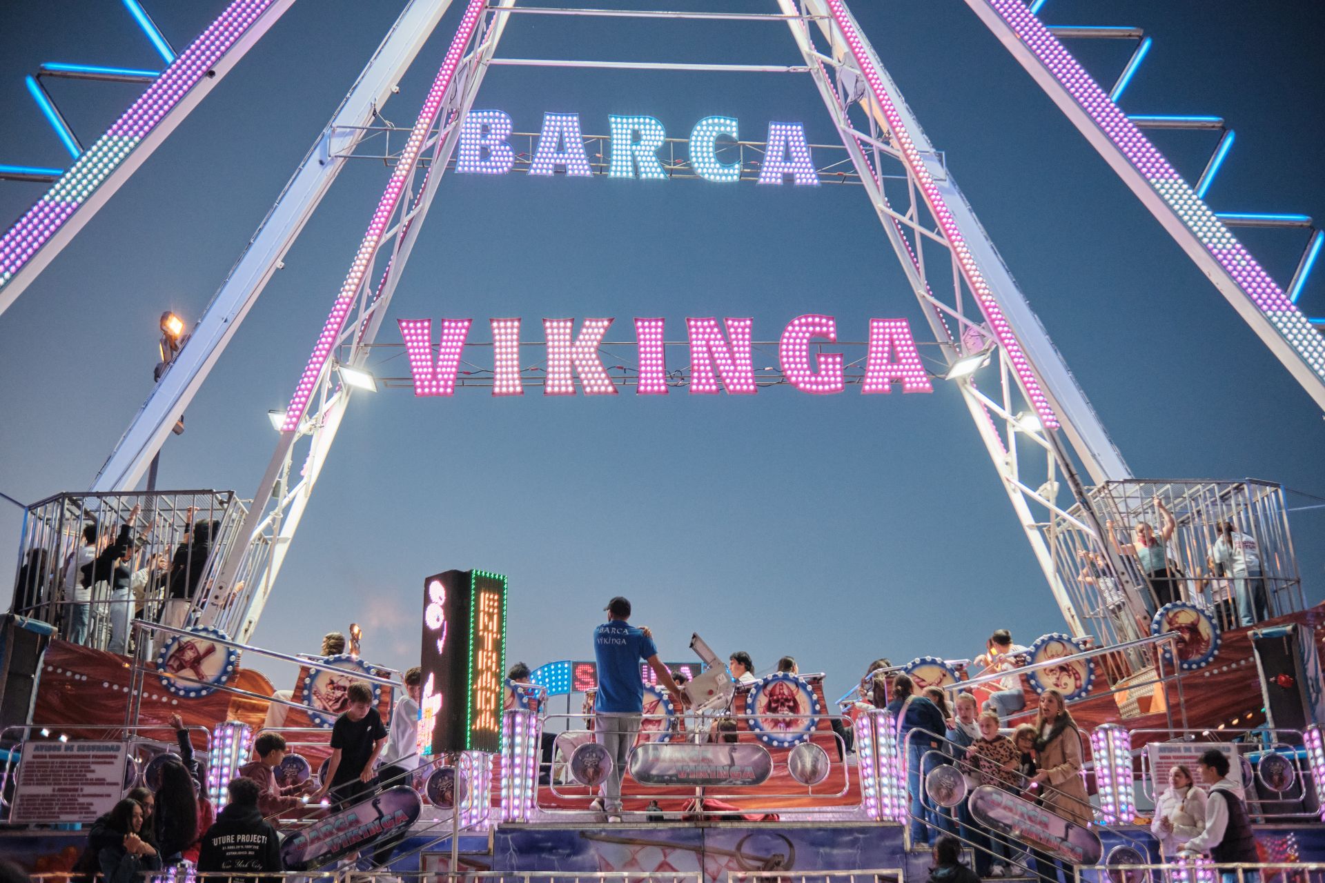 Las imágenes de las barracas