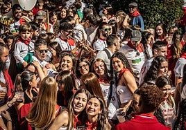 Las imágenes del comienzo de las fiestas de Arnedo