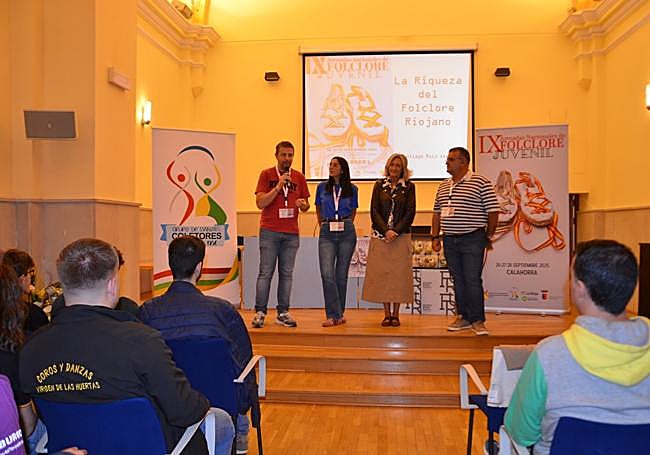 Inauguración del encuentro, el viernes, en la Ermita de la Concepción.