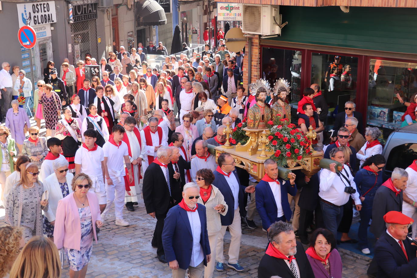 El intento de Robo de los Santos, en imágenes