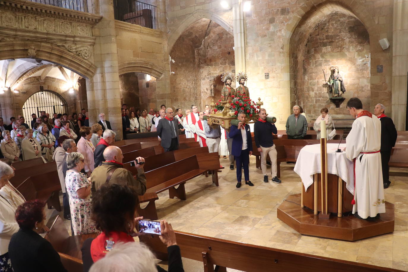 El intento de Robo de los Santos, en imágenes