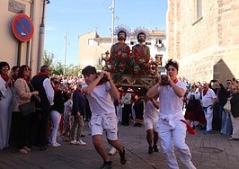 Los navarros volvieron a intentar llevarse los santos de Arnedo.