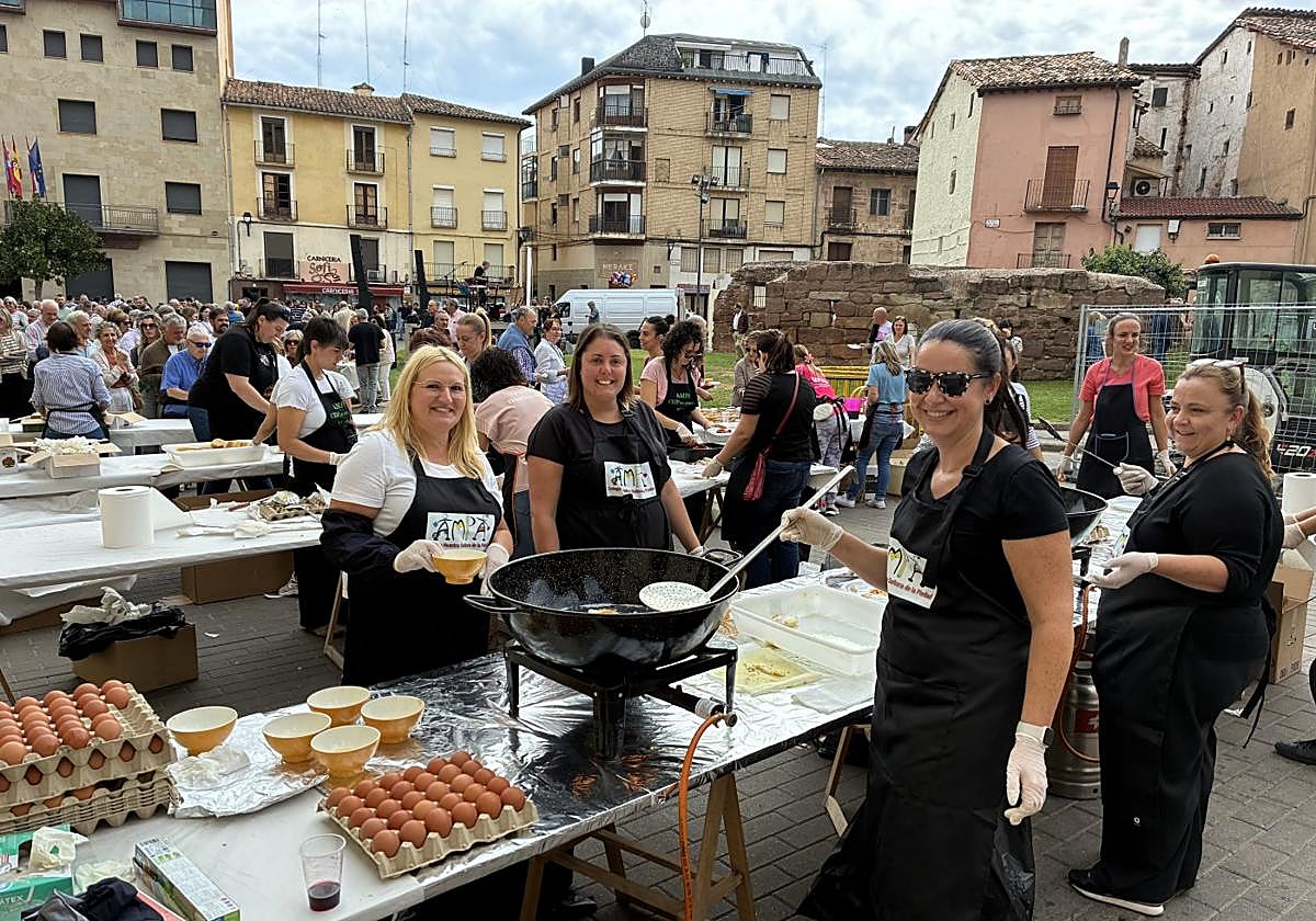 Los huevos fueron el acompañante perfecto del pimiento.