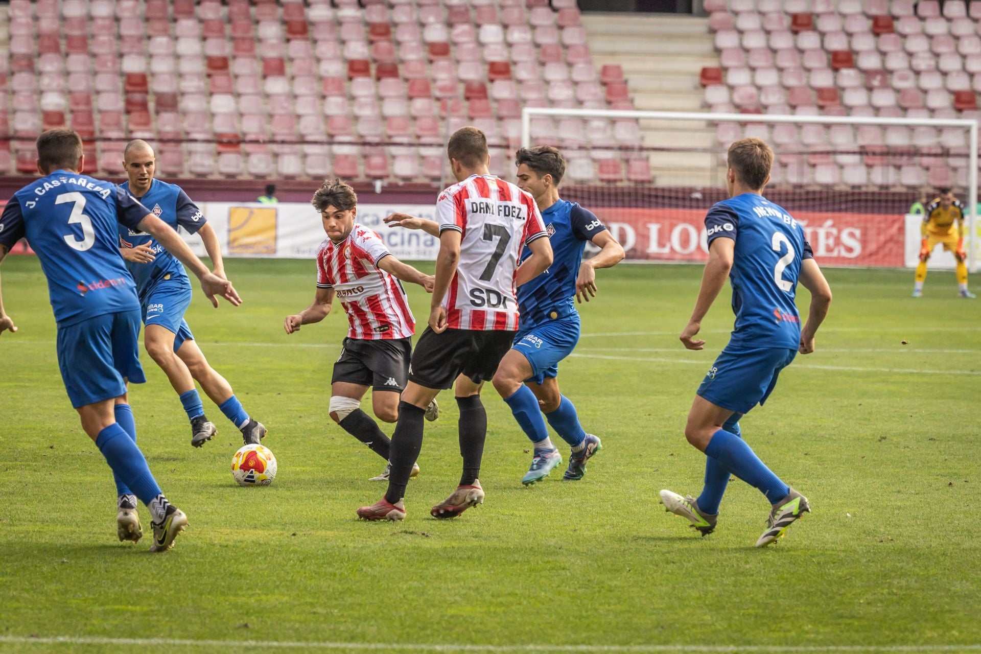 Las imágenes del encuentro SDL-Amorebieta