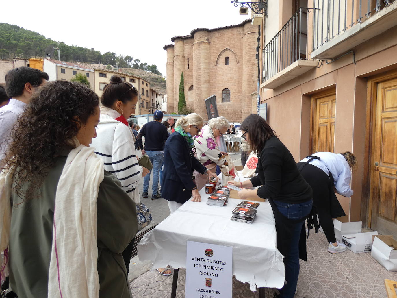 Las imágenes del Festival del Pimiento Riojano en Nájera