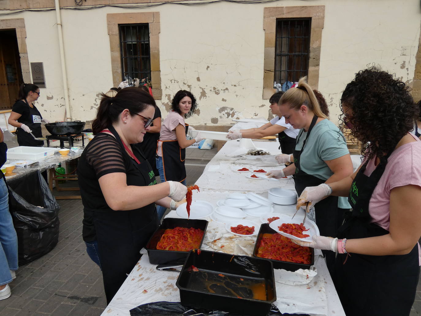 Las imágenes del Festival del Pimiento Riojano en Nájera