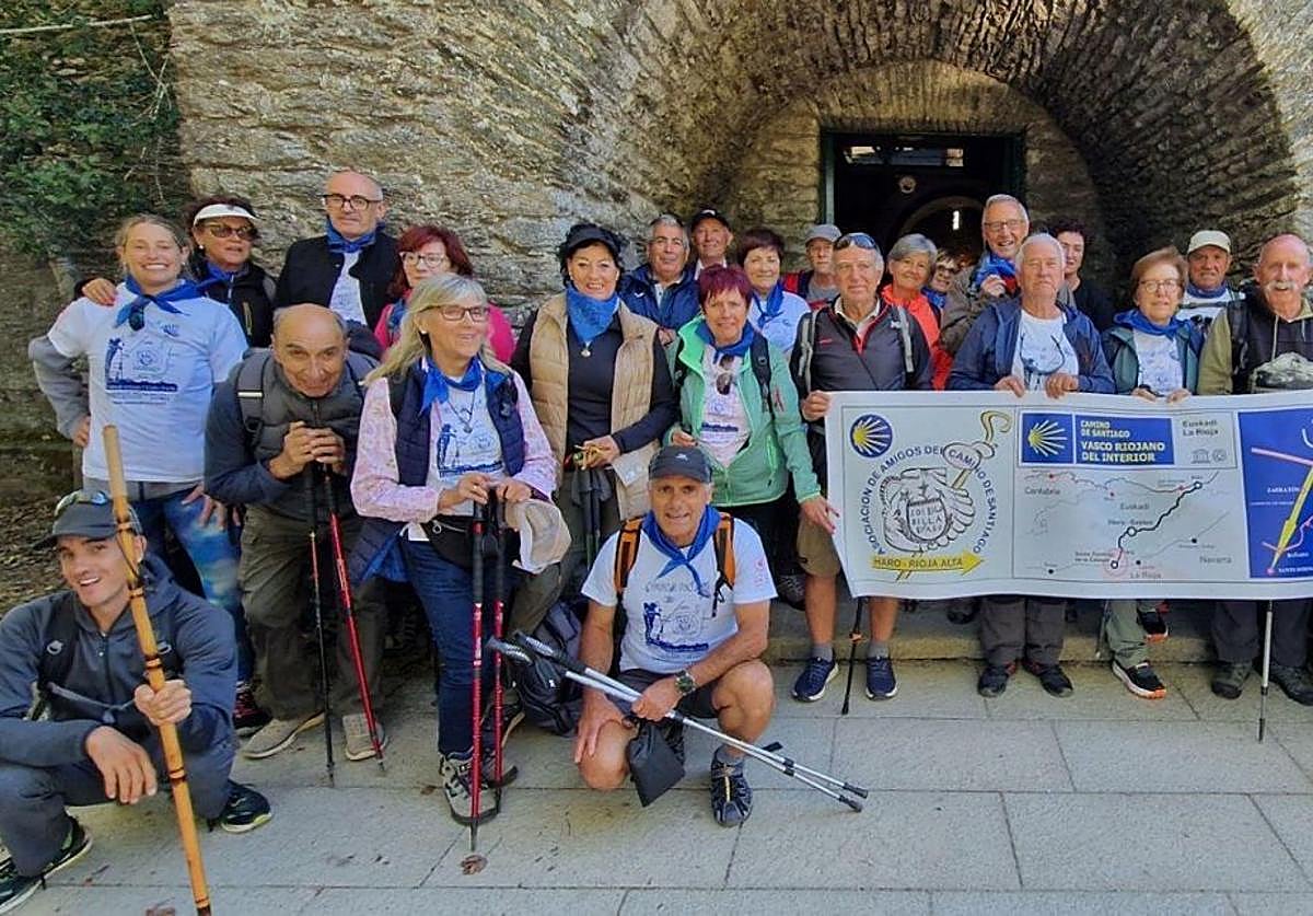 Los Amigos del Camino de Haro llegaron a Santiago