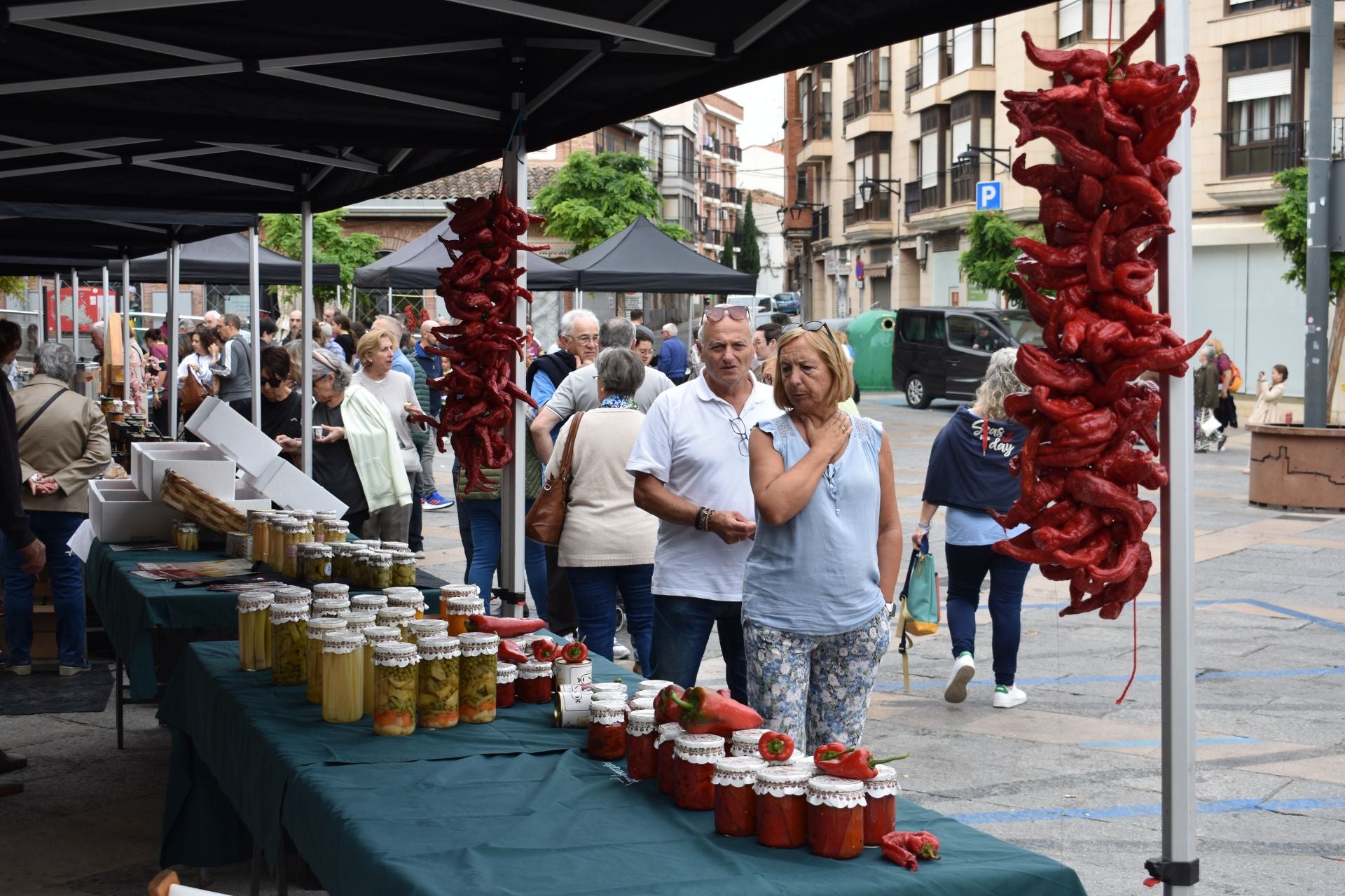 Las imágenes de la Feria del Pimiento y la Conserva de Calahorra