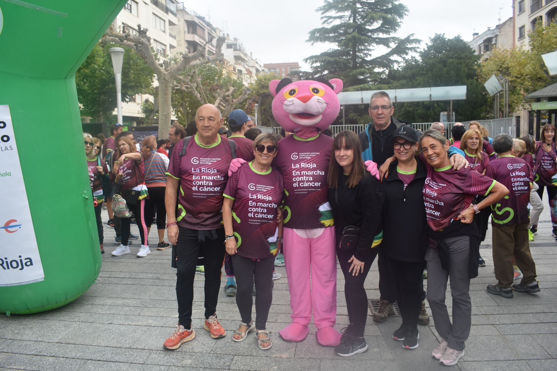 La marcha contra el cáncer de Calahorra, en imágenes