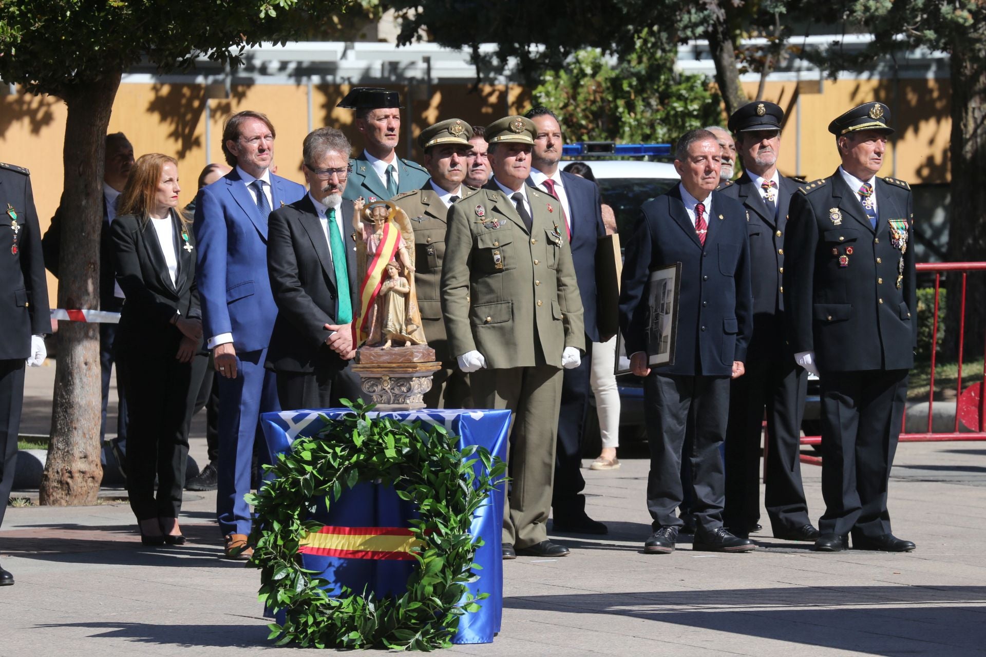 La Policía Nacional se hace sentir en Logroño en los Ángeles Custodios