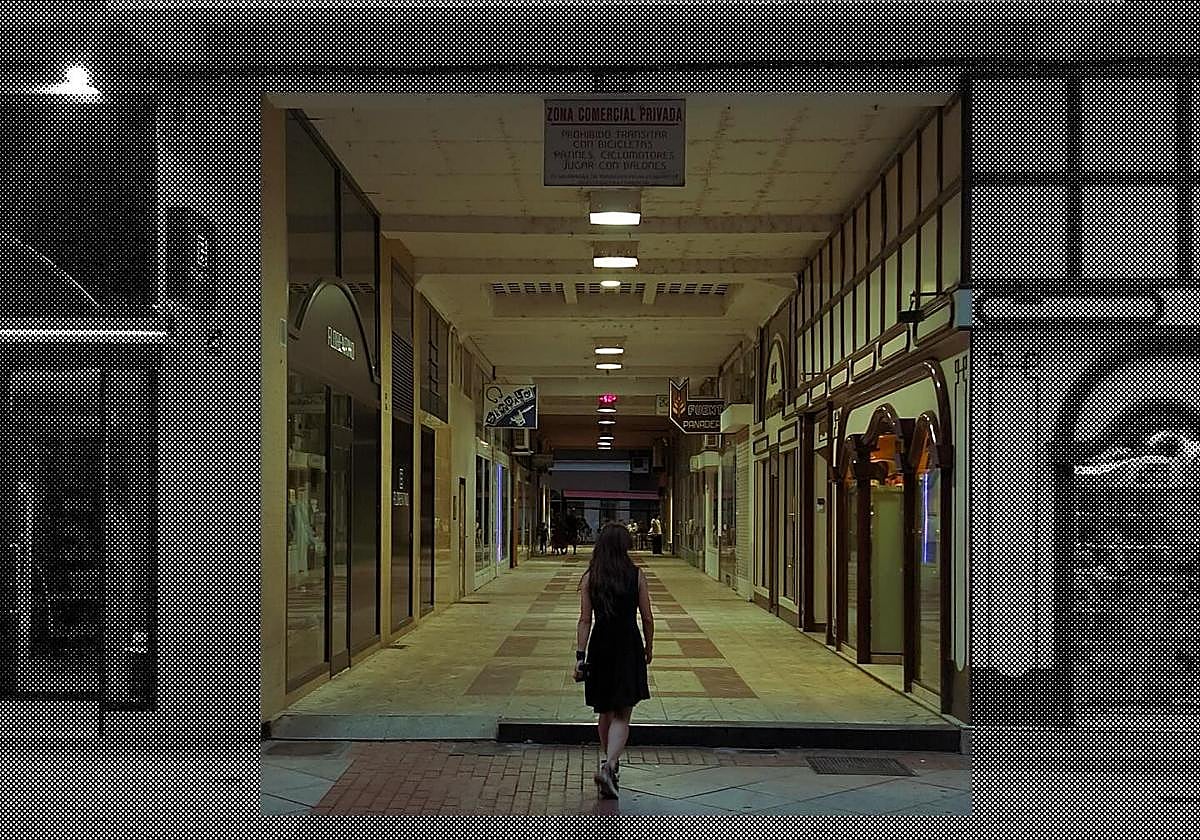 Cartel de la intervención 'Ciudad teatro'.