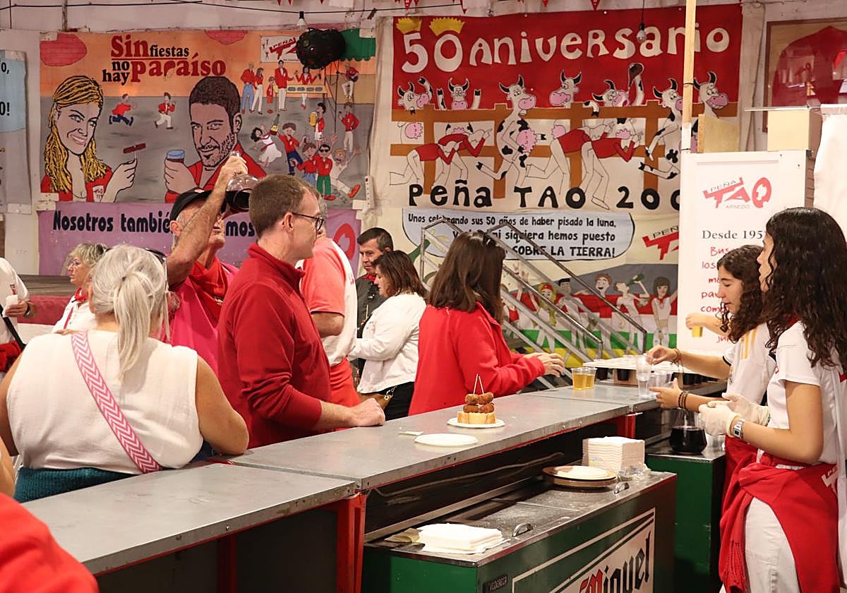 Arnedo sigue de fiestas entre degustaciones y las actividades en las peñas