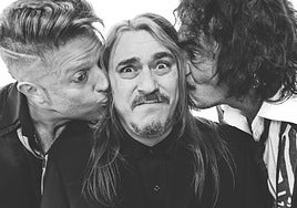 El grupo de rock Ciclonautas.