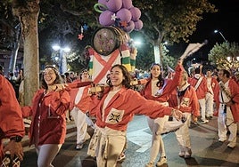 Quema de la Cuba de los recientes sanmateos.